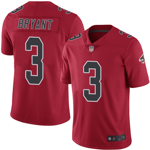 Atlanta Falcons Limited Red Men Matt Bryant Jersey NFL Football 3 Rush Vapor Untouchable